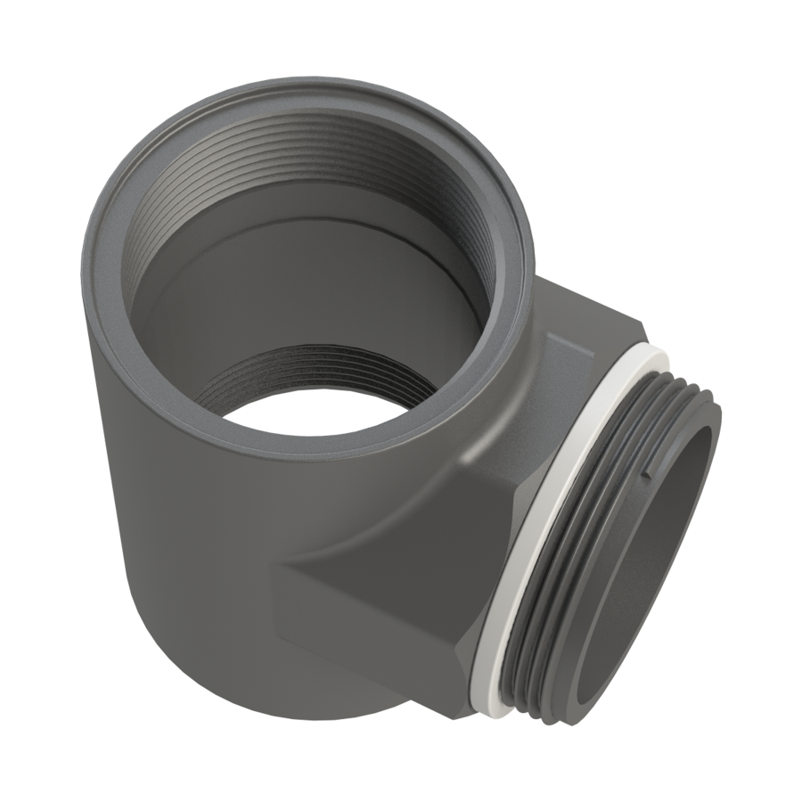2'' Male G2 × 11.5 (2'' BSP/NPS), C/W o-ring X 2'' pipe thread female X 2'' pipe thread female,Tee,