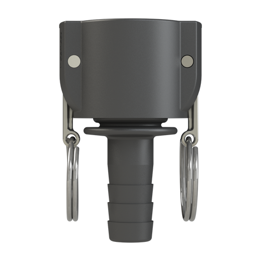 1'' Part 'C' 1'' Camlock Coupler X ¾'' Hose Tail G/P/P