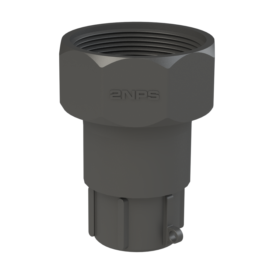 2” NPS female Easy-Seal x 1” NPT Female Adaptor G/P/P