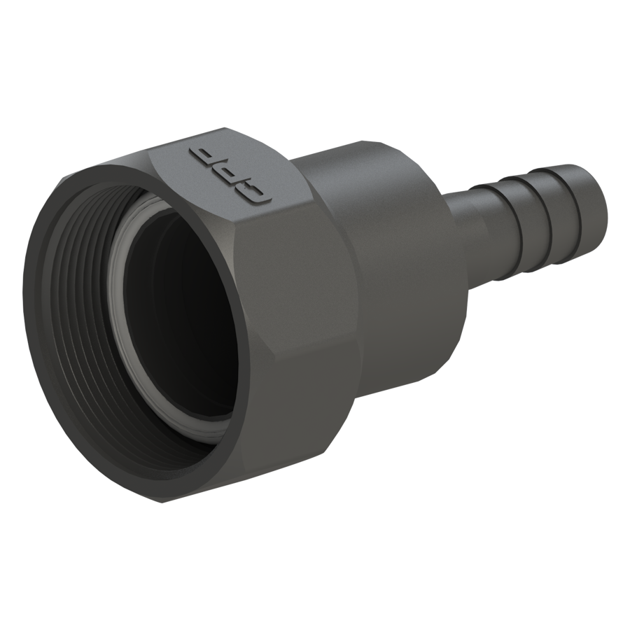 2'' NPS Female Easy-Seal X ¾ ''(19mm) hose tail C/w seal G/P/P