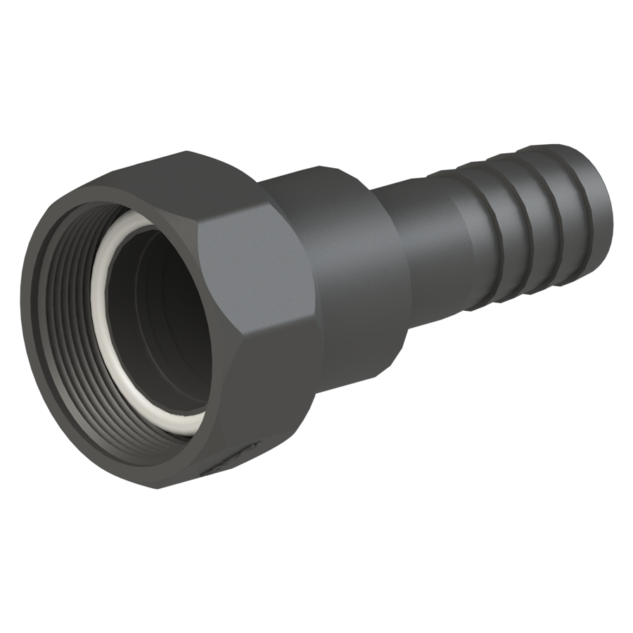 2'' NPS female Easy-Seal x 1¼'' hose barb