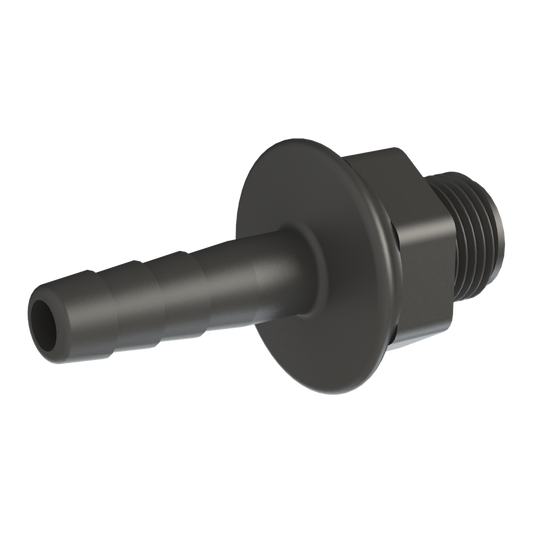 ½’’ BSPP hex. Male X ½’’(13mm) hose tail G/P/P