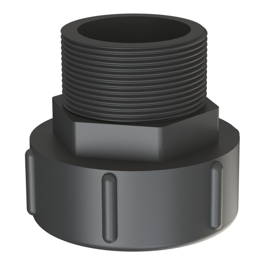 2'' BSP male x S75X6 female buttress