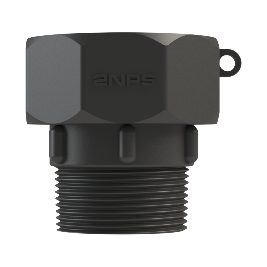 1 ½'' NPT male x 2'' NPS female Easy-Seal
