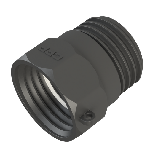 S60X6 male buttress x 2" S60x6 female thread