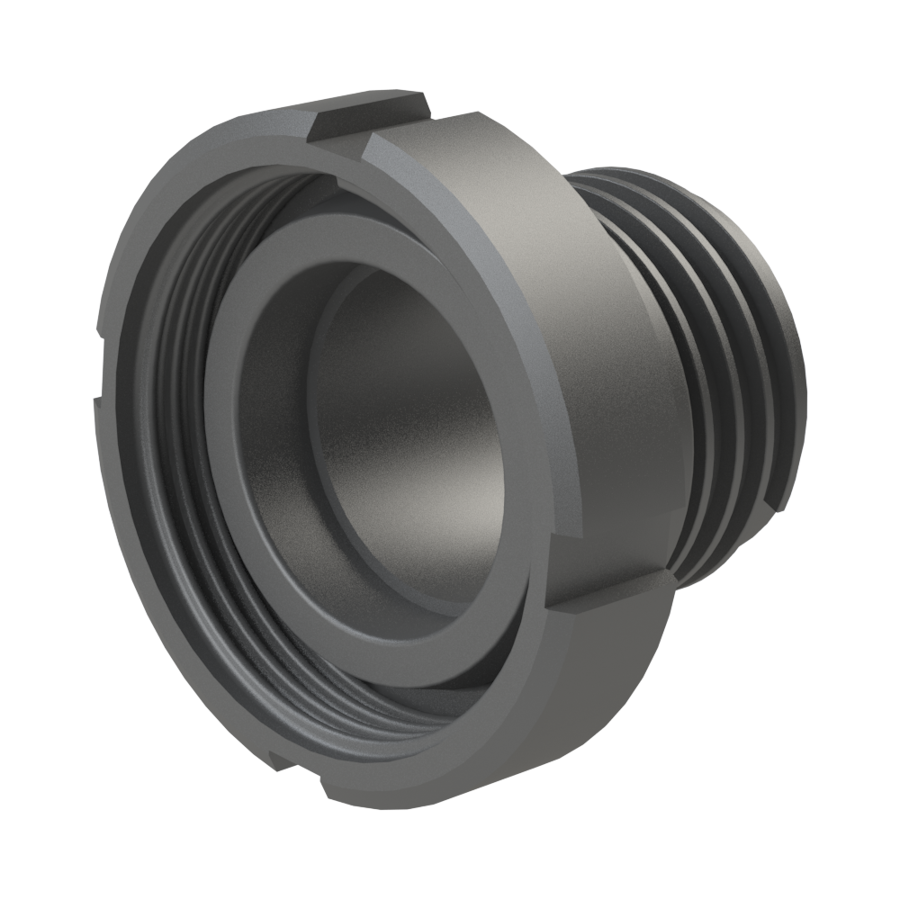 S60x6 Male buttress x RD78 (DIN 11851) Female G/P/P