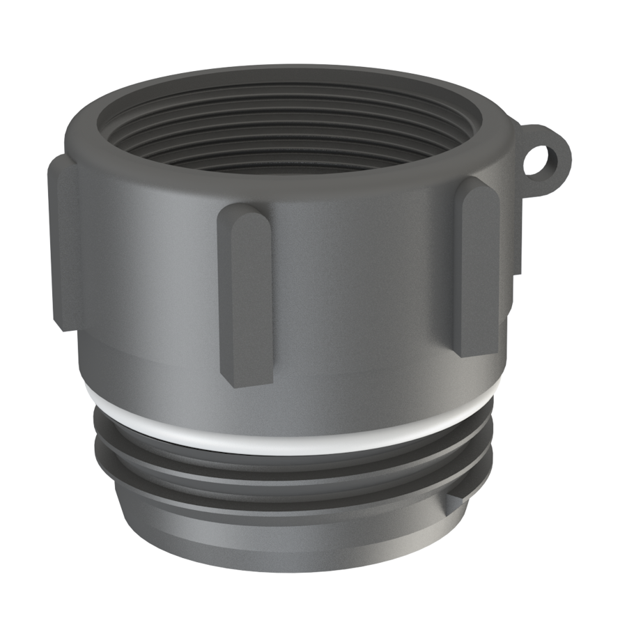 S64X5 male drum thread x 2'' BSP female G/P/P C/W o-ring