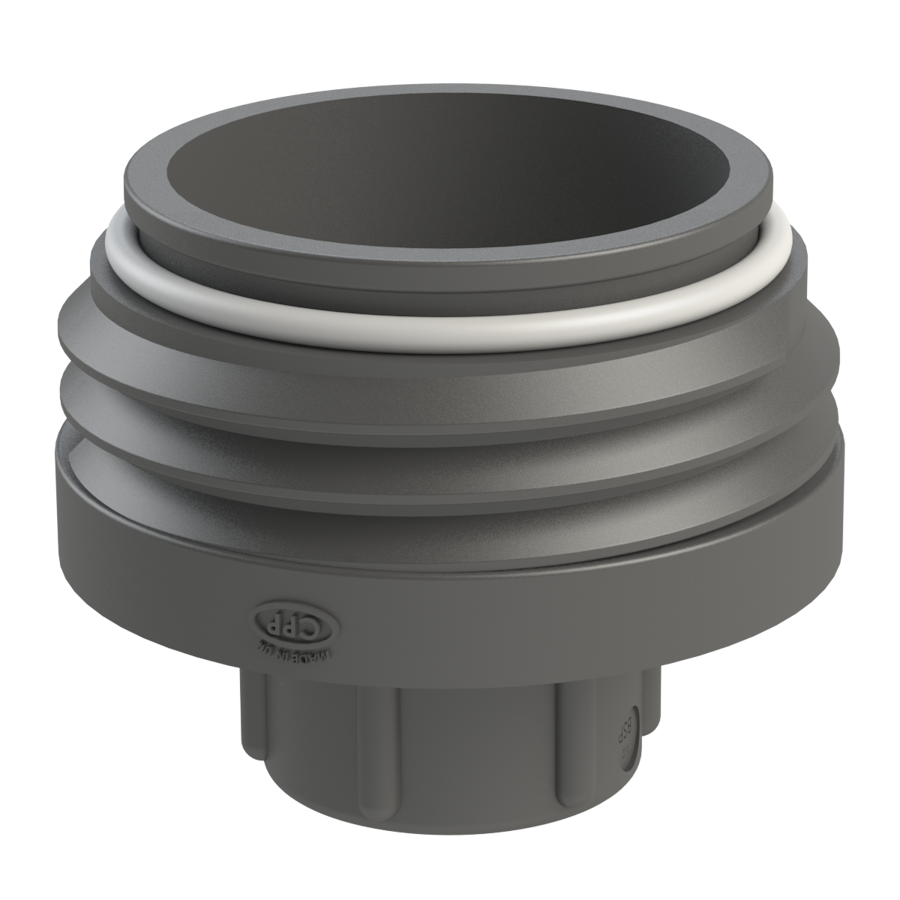 S70x6 Male Drum Thread x 3/4'' BSP Female GPP. C/W o-ring