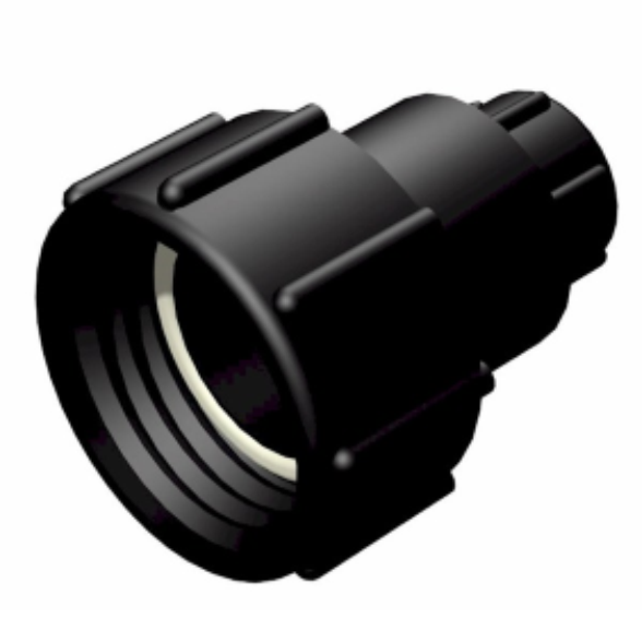 S60x6 Buttress Female x ½" BSP Female, C/W seal, G/P/P
