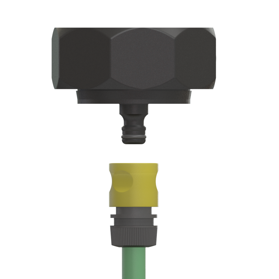 S100X8 female buttress X 12.5mm (0.5'') Hozelock / Gardena (type) adapter