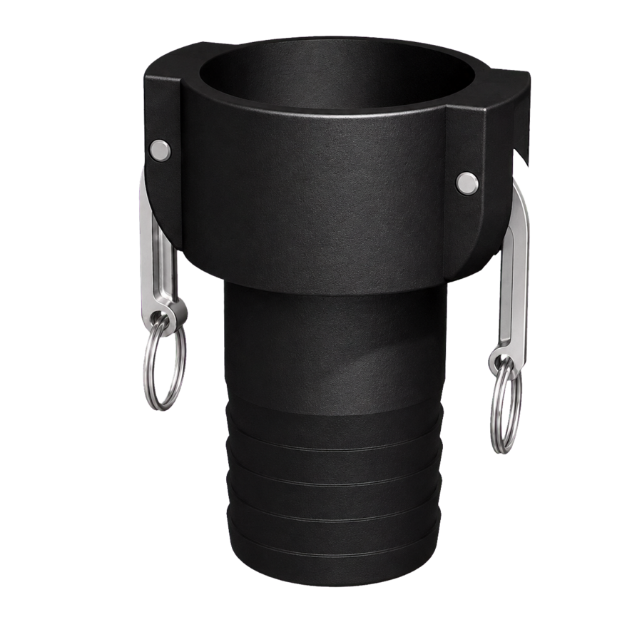 CPP 3″ Female Camlock × 3″ (75 mm) Hose Tail (Type C)