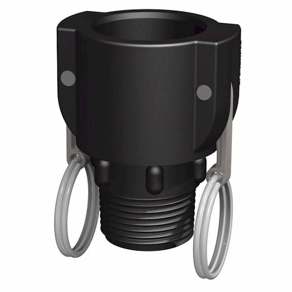 CPP 1″ Female Camlock × 1″ NPT Male (Type B)