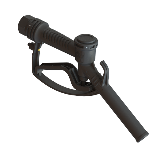 1'' trigger nozzle, 1'' BSP female, G/P/P - Viton and Stainless spring, black