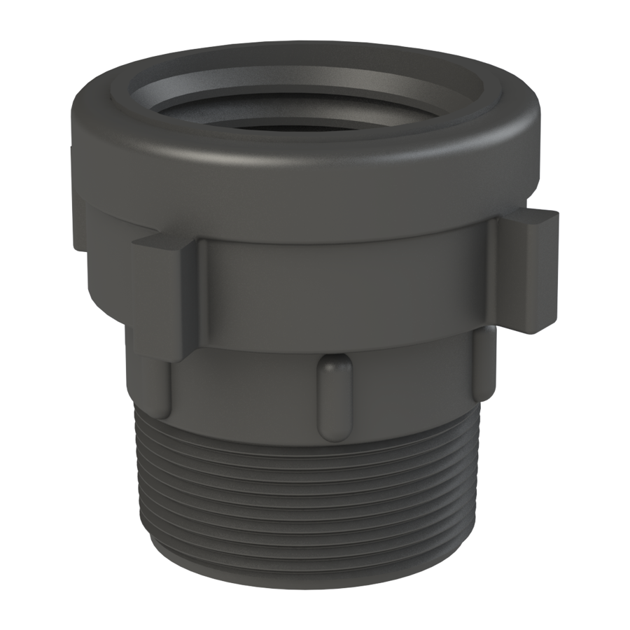 S60x6 Female swivel Buttress x 2'' BSPT male