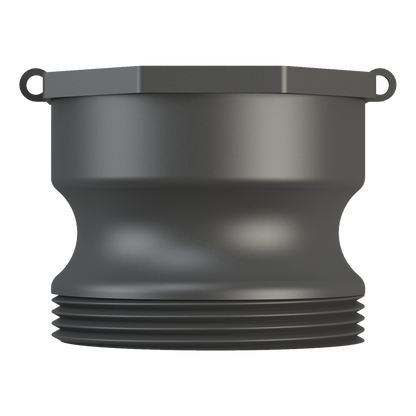 2’’ short Camlock male with 21B X S60X6 female, gasket, plug