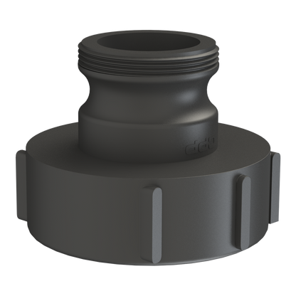 2’’ Camlock male with 21B X S100X8 female, gasket.