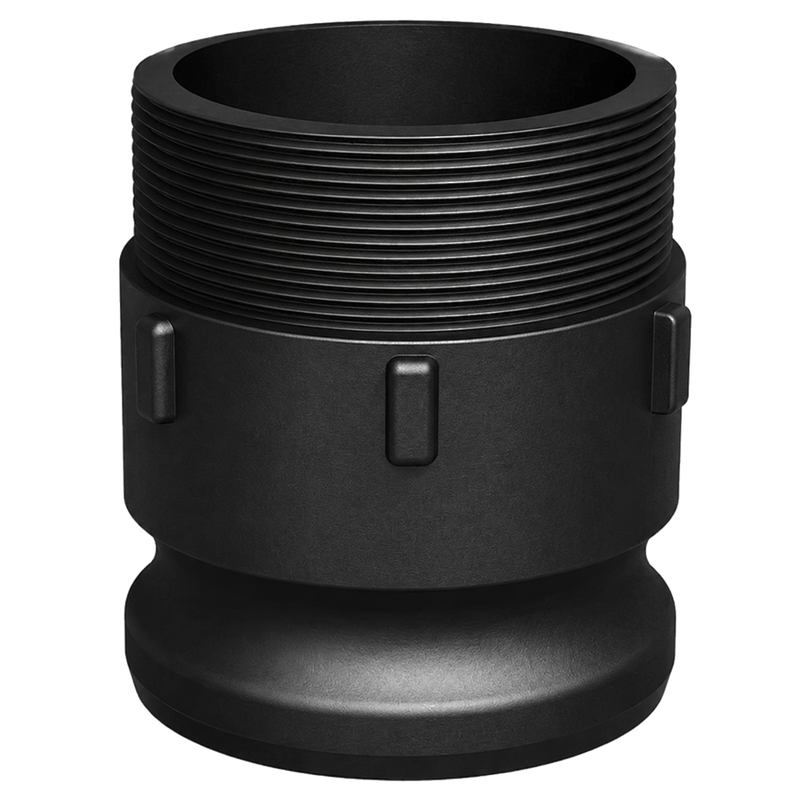 3″ Male Camlock × 3″ NPT Male (Type F) - GF Polypropylene - CPP®