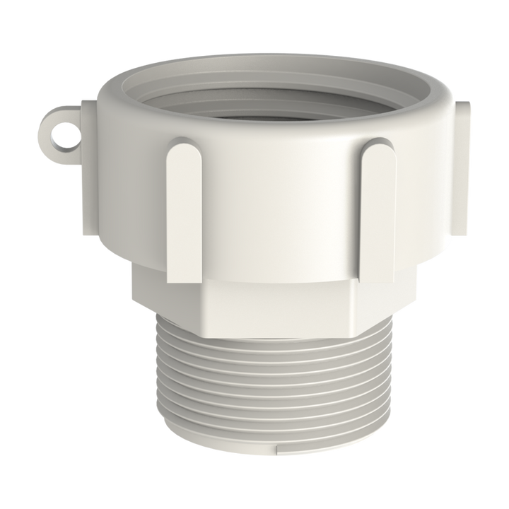 CPP® S60X6 Schütz-Compatible Female × 1½″ BSPP Hex Male