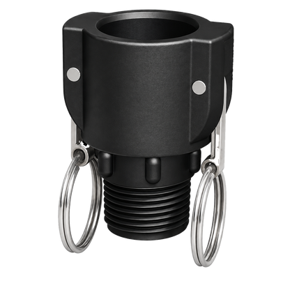 CPP 1″ Female Camlock × 1″ NPT Male (Type B)
