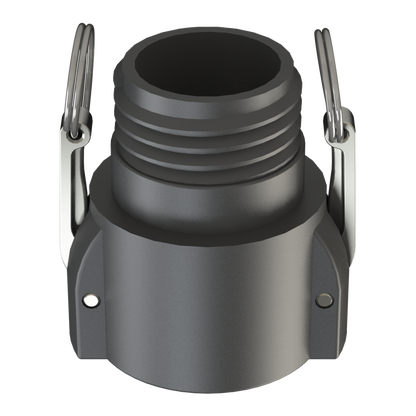2'' Part ‘B’, 2'' Camlock coupler x S60X6 male buttress, G/P/P