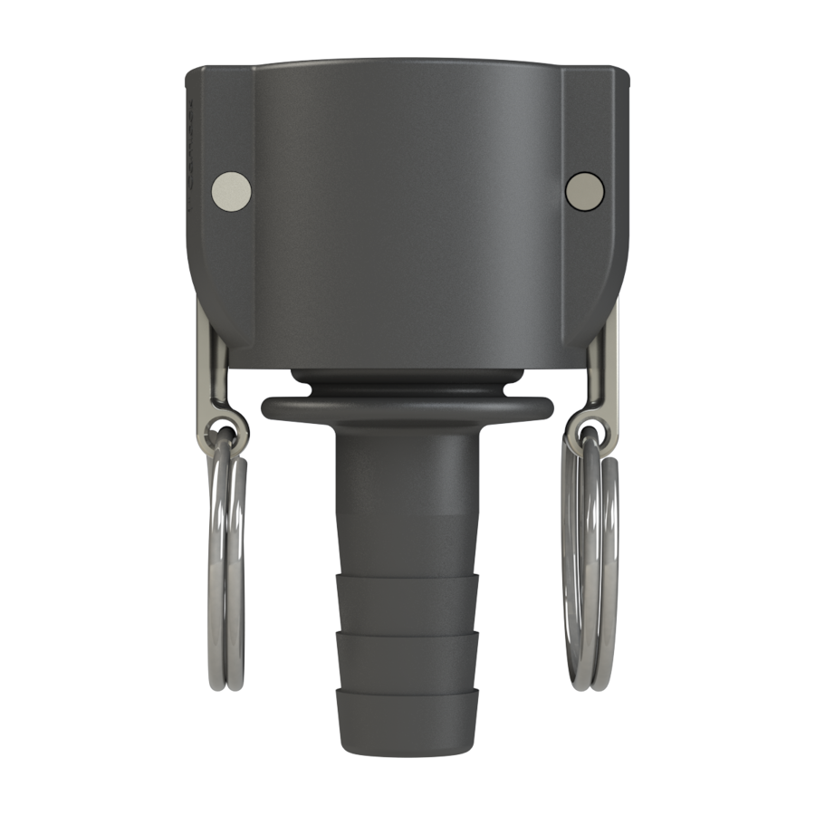 1'' Part 'C' 1'' Camlock Coupler X ¾'' Hose Tail G/P/P