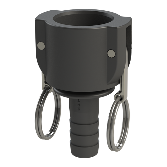1'' Part 'C' 1'' Camlock Coupler X ¾'' Hose Tail G/P/P