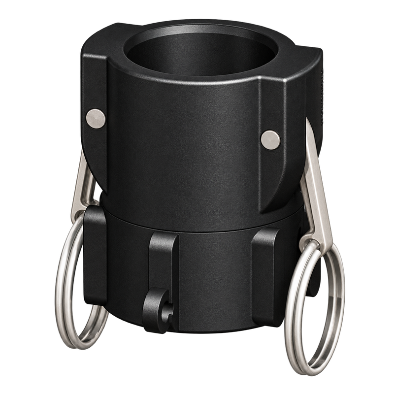 1″ Female Camlock × 1¼″ NPT Female (Type D) - GF Polypropylene - CPP®