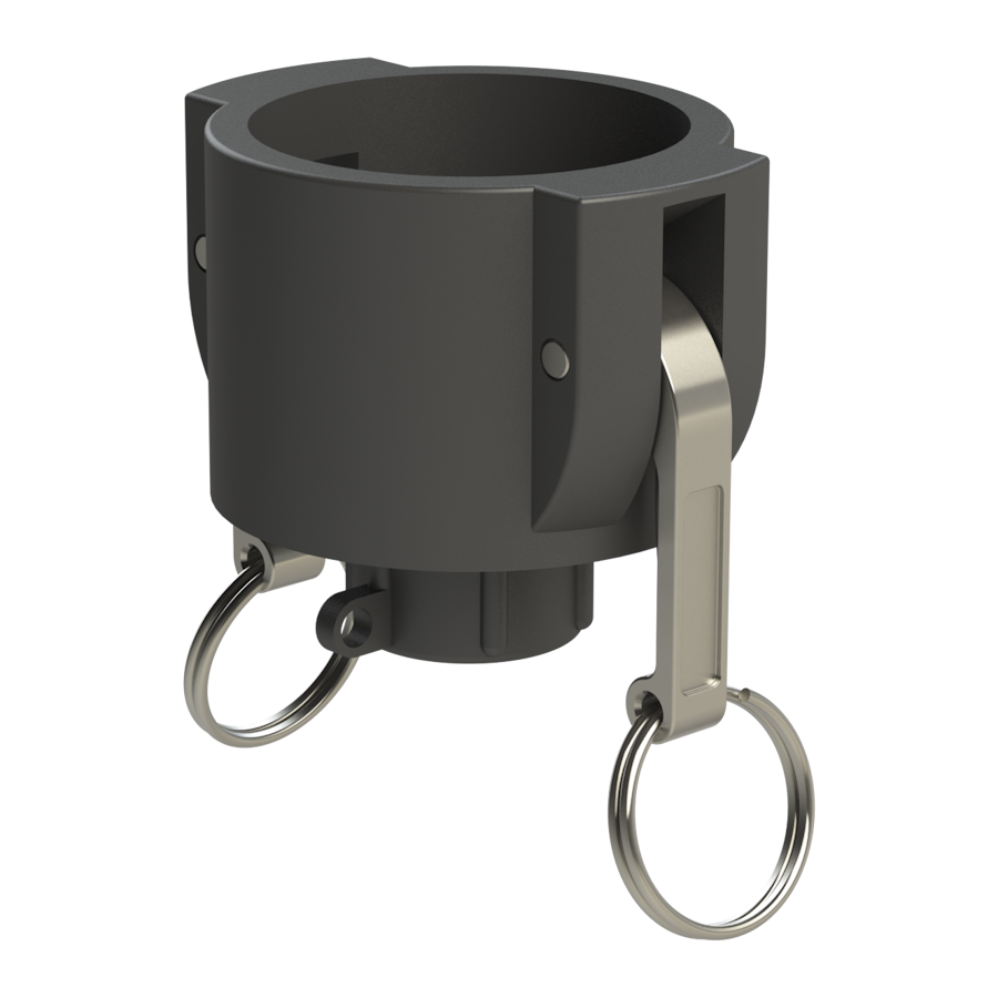 2'' Part 'D' x  2'' Camlock Coupler x 3/4'' BSP Female
