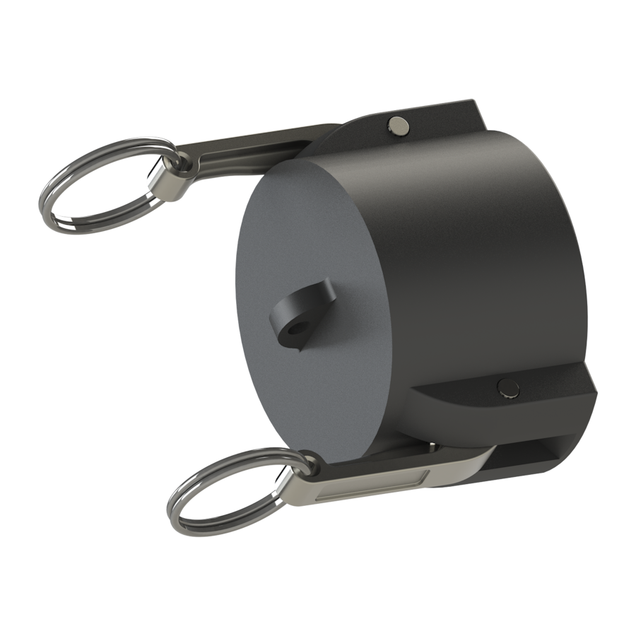 2'' Part 'DC' 2'' Camlock Coupler x Dust Cap G/P/P