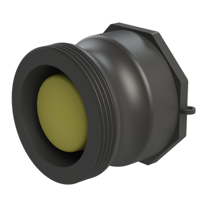 2’’ short Camlock male with 21B X S60X6 female, gasket, plug