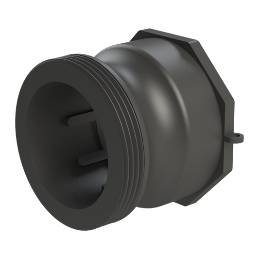 2’’ short Camlock male with 21B X 2’’ NPS female, gasket.
