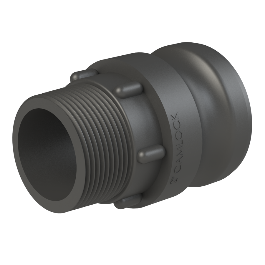 2" Part F. 2'' Camlock adaptor x 1½" BSPT Male G/P/P
