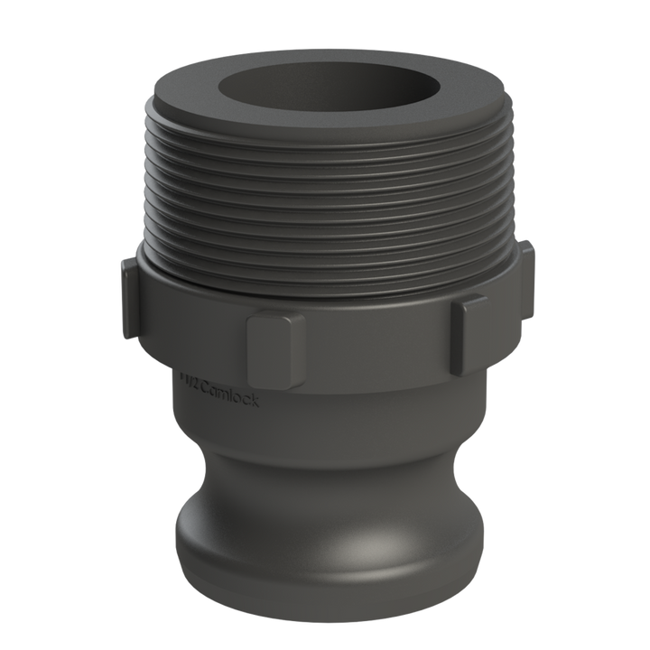 CPP® 1½″ Male Camlock × 2″ BSPT Male (Type F)