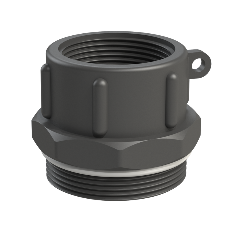 BCS G2 × 11.5 (2″ BSP/NPS) Drum Thread × 1½″ BSPP Female – GF Polypropylene – CPP®