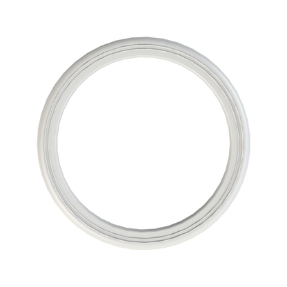 S60X6 (2'' BSP/NPS) ribbed gasket, Olefin elastomer