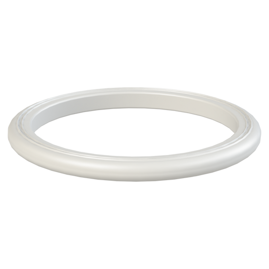 S60X6 (2'' BSP/NPS) ribbed gasket, Olefin elastomer