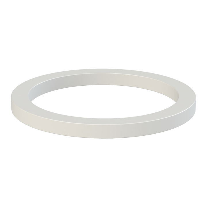 CPP® S60X6 / 2″ BSP / NPS flat gasket, 53.5 × 43.5 × 4 mm, PP Olefin Elastomer