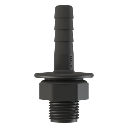 ½’’ BSPP hex. Male X ½’’(13mm) hose tail G/P/P
