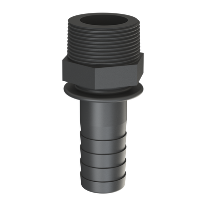 1¼’’ BSPP hex. Male X 1¼’’ (32mm) hose tail G/P/P