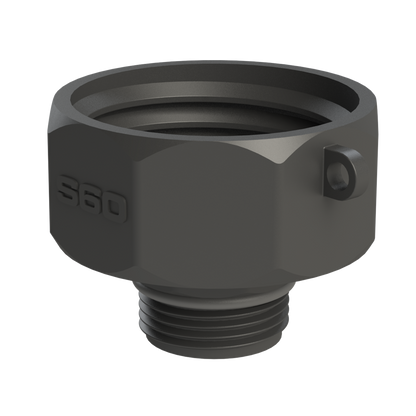1’’ BSP short male / o-ring x S60X6 female buttress C/W seal, G/P/P
