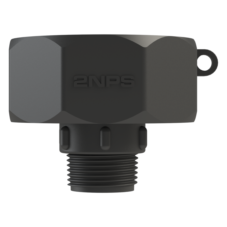 ¾'' NPT male x 2'' NPS female Easy-Seal