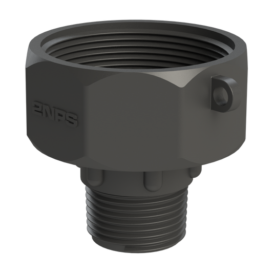 1'' NPT male X 2'' NPS female Easy-Seal