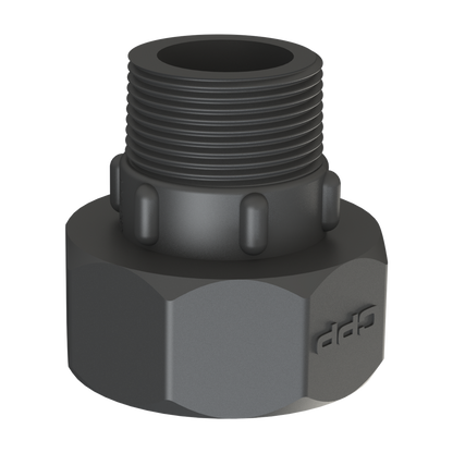 1¼'' NPT male x 2'' NPS female Easy-Seal