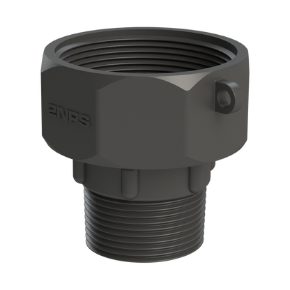 1¼'' NPT male x 2'' NPS female Easy-Seal