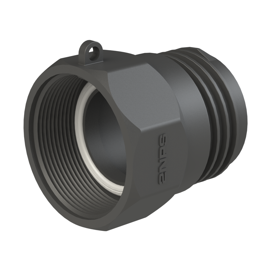 S60X6 male buttress adapter X 2'' NPS female C/W seal G/P/P