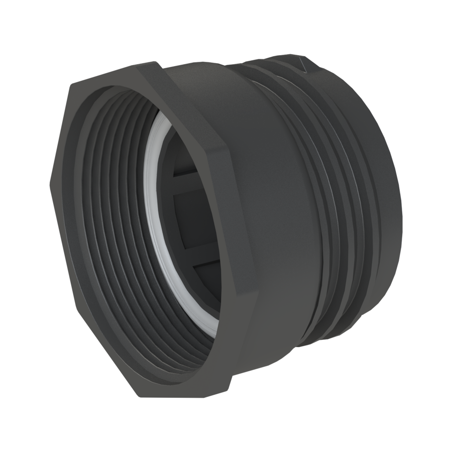 S60X6 short male X 2’’ NPS female, gasket