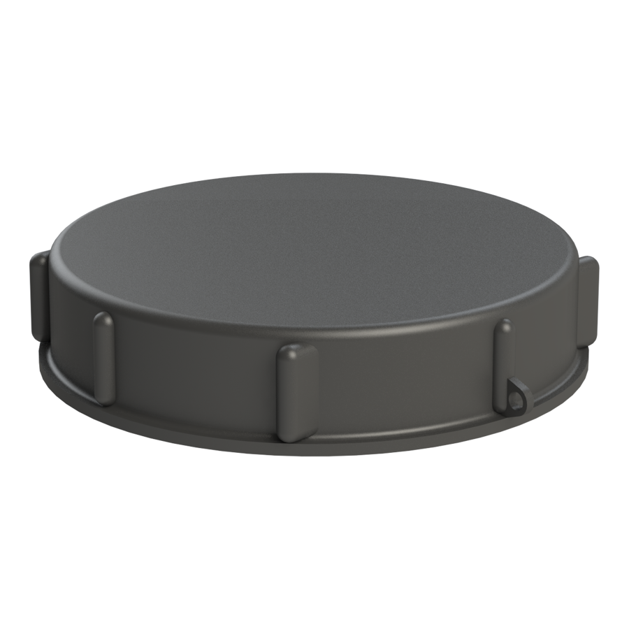 150mm(6'') IBC fill Cap, G/P/P, C/W seal