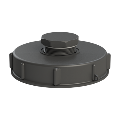 150mm (6’’) IBC fill cap with 2’’ BSP female C/W seal & blank plug