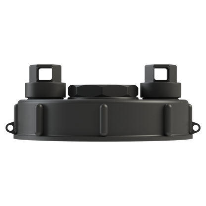 150mm (6'') IBC fill cap, 2 fast auto vents, G2 X 11.5, G/P/P