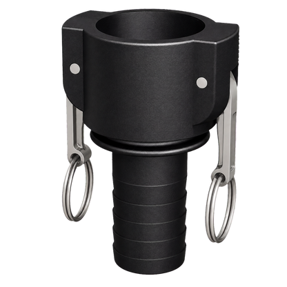 CPP 1½″ Female Camlock × 1½″ (38 mm) Hose Tail (Type C)